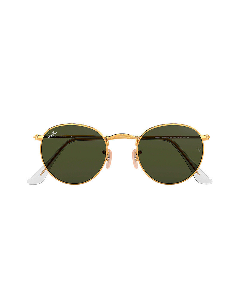 Ray-Ban Round Metal occhiali da sole RB3447 / 001 Colore oro