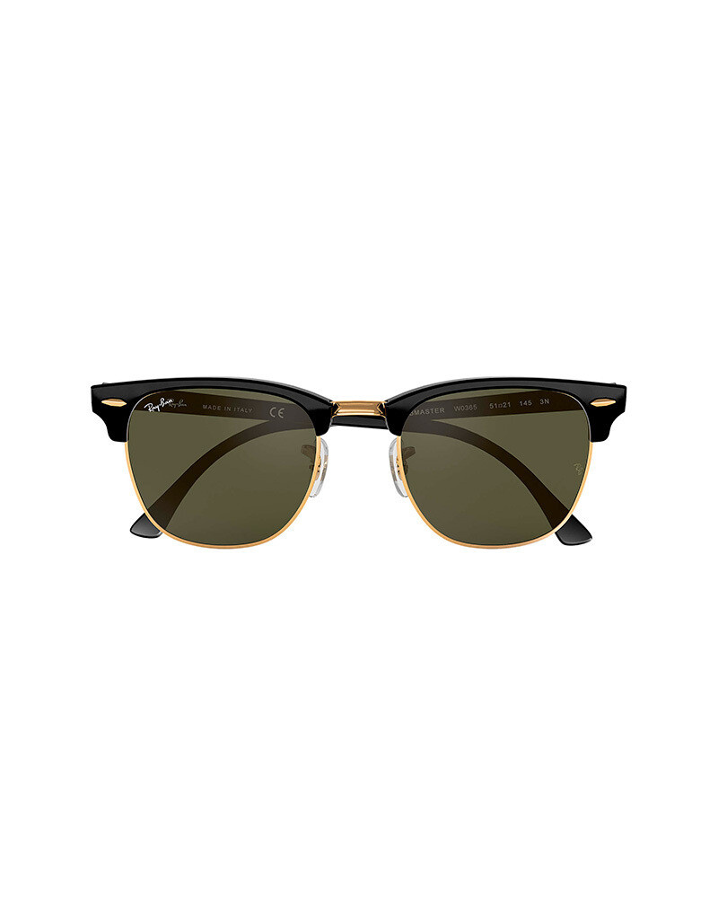 Ray-Ban Clubmaster Classic occhiali da sole RB3016 / W0365 Colore nero - verde