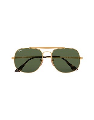 Ray-Ban General occhiali da sole RB3561/ 001 Colore oro - verde