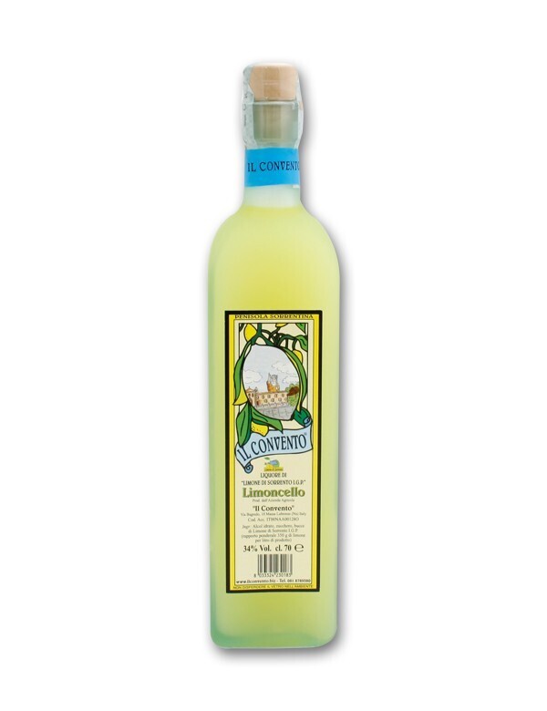Limoncello | Liquore di Limone di Sorrento IGP Il Convento - 50 cl