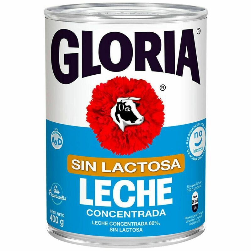 Gloria sin lactosa