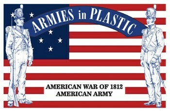 Armies in Plastic War of 1812 American Army Set 5616