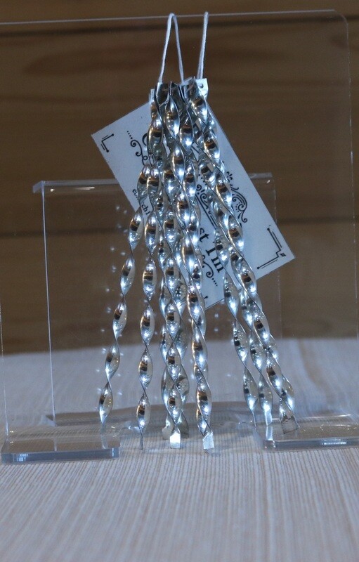 Tin Tinsel 12 Pack