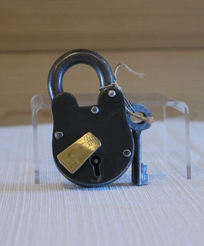 Iron Lock and Key 