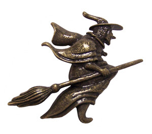 2&quot; Witch Brooch