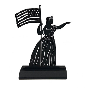 Lady Liberty Silhouette 