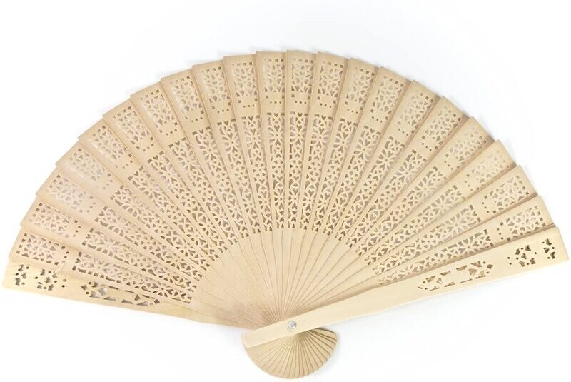 Sandalwood Fan in Bag