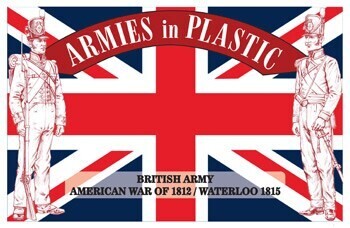 Armies in Plastic British Army Waterloo 1812 Set 5617