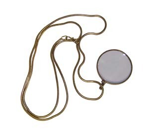 1 3/4&quot; Magnifying Glass on Necklace 