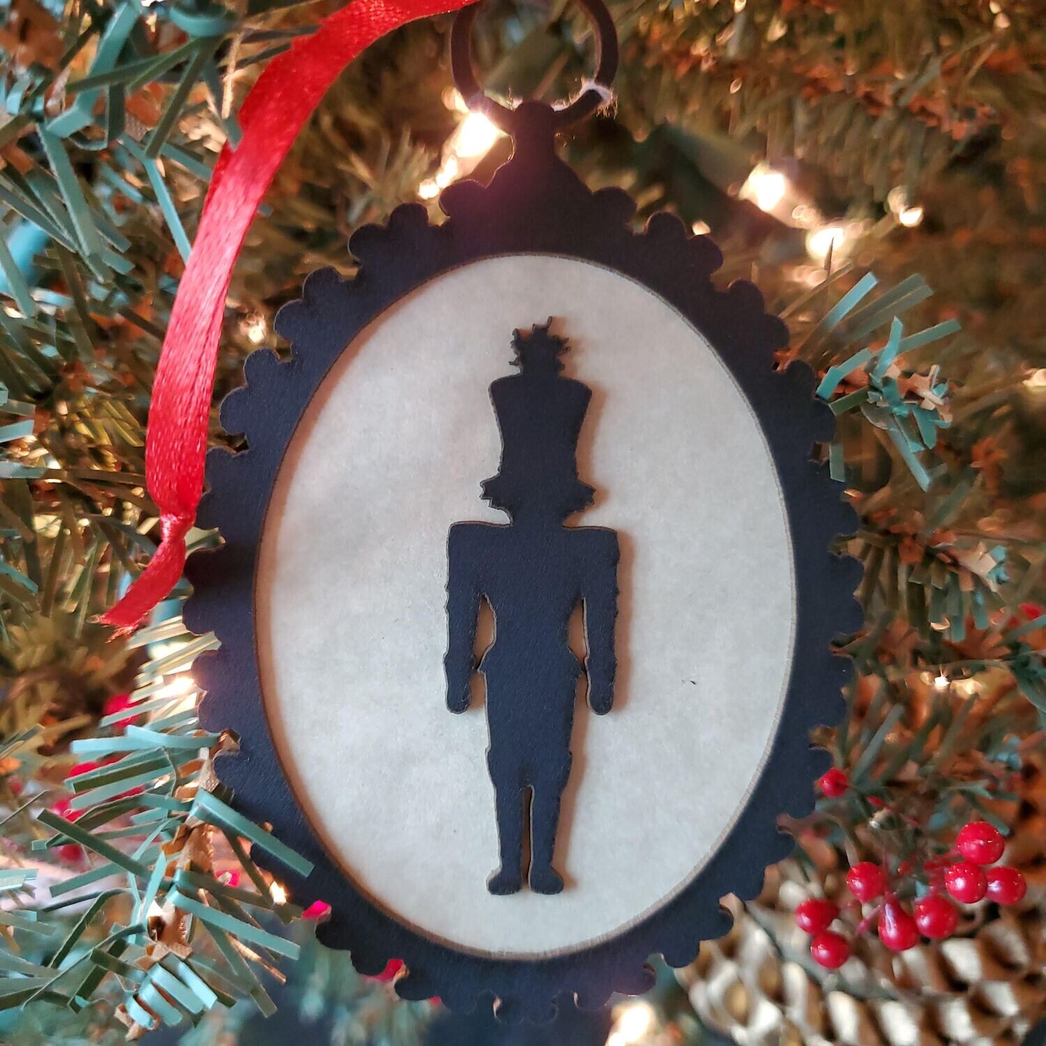 Nutcracker Silhouette Ornament 