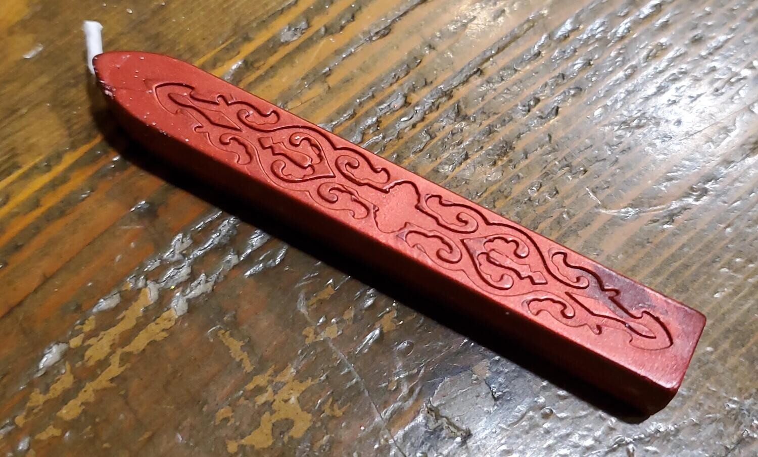 Red Sealing Wax with Wick 