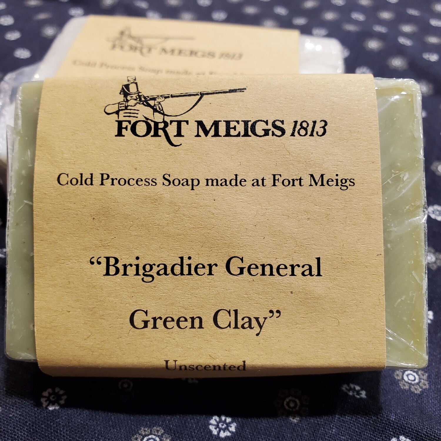 Brigadier Gen. Green Clay Soap 