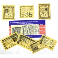 Colonial and Rev Currency Set A