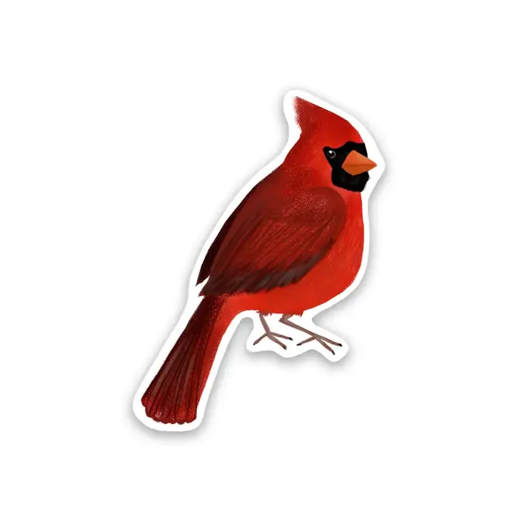 Cardinal Vinyl Sticker