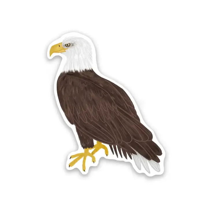 Bald Eagle Vinyl Sticker 