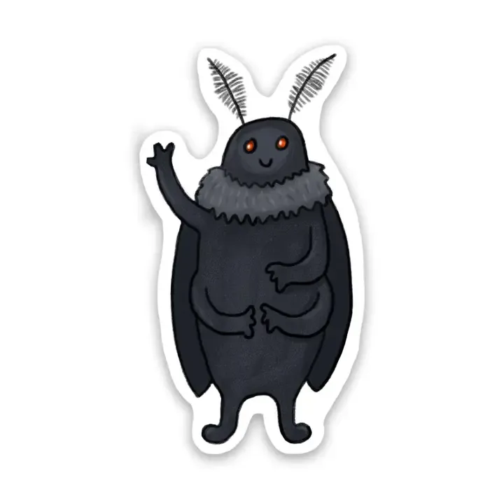 Mothman Cutie Sticker
