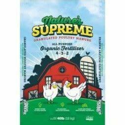 Natures Supreme Poultry Fertilizer 40#