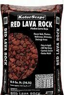 Red Lava Rock .5cf