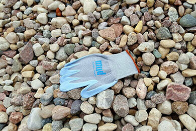 Washed Stone 1 1/2" by the yard