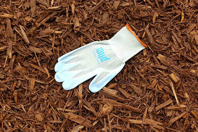 Chocolate Hardwood mulch by the yard