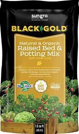 Black Gold Raised Bed Mix Nat & Org 1.5 cu ft