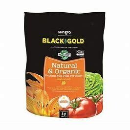 Black Gold 8qt Natural & Organic Potting Soil