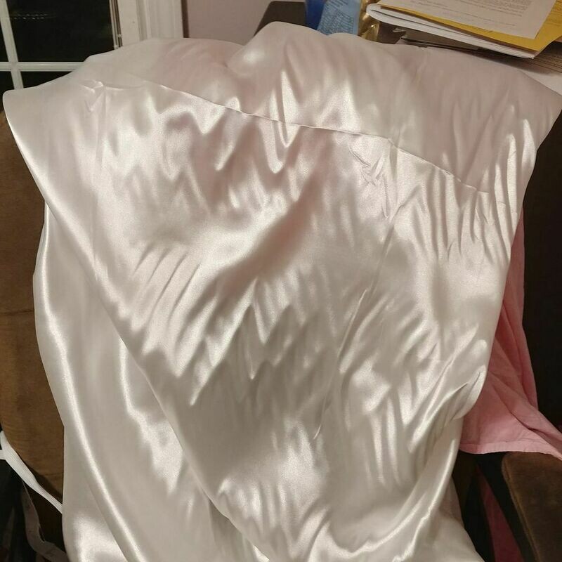 Ivory Satin crib Sheet