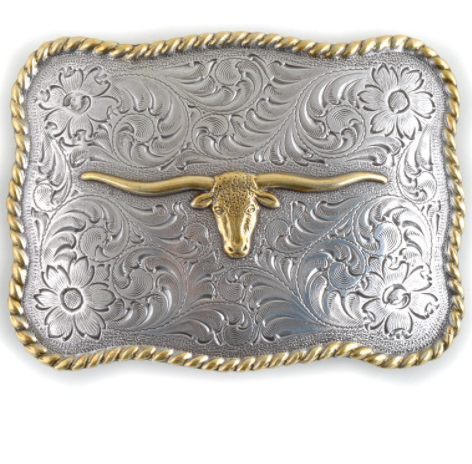 Longhorn Belt Buckle