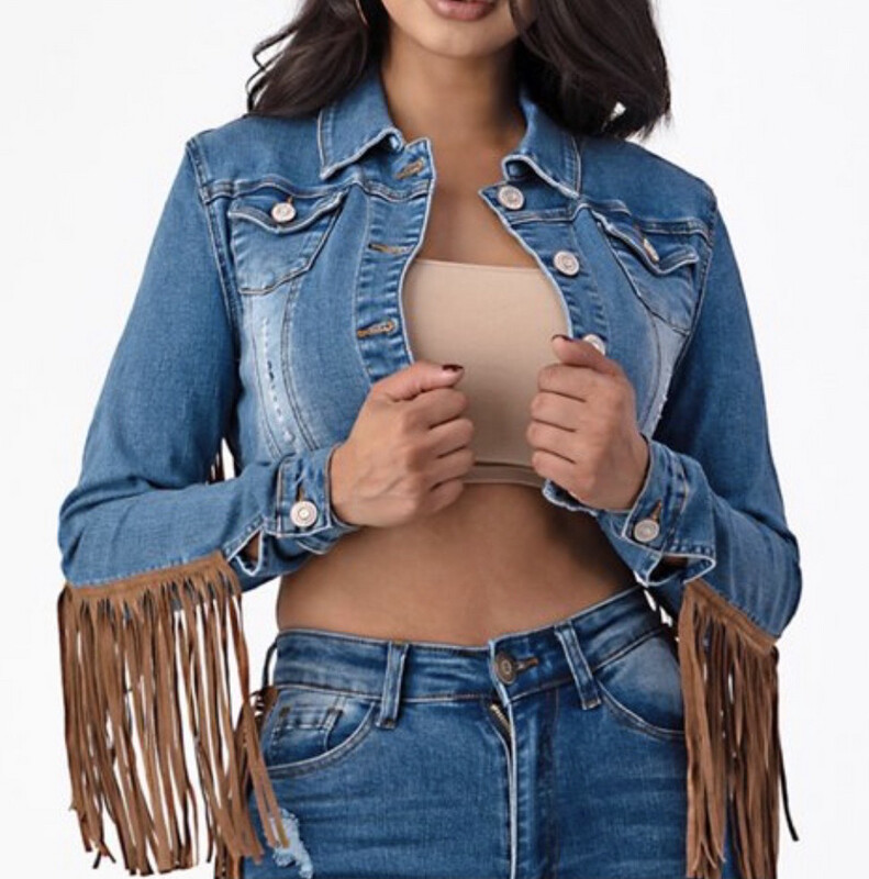 Barbitas Fringe Jacket
