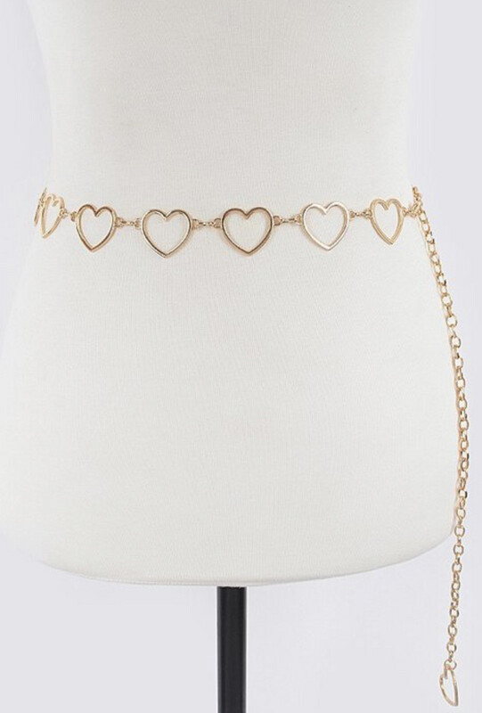 Heart Chain Belt