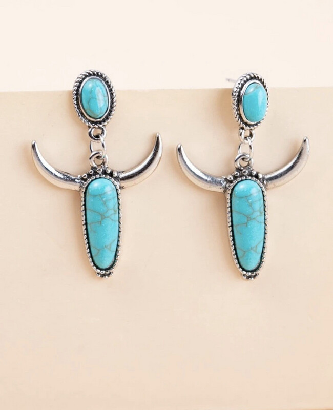 Longhorn Earrings