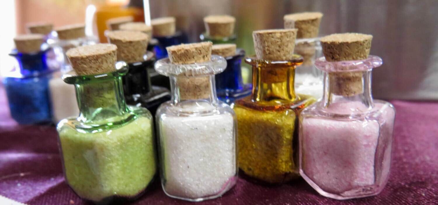 Crystal Sand Bottles