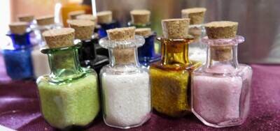 Crystal Sand Bottles