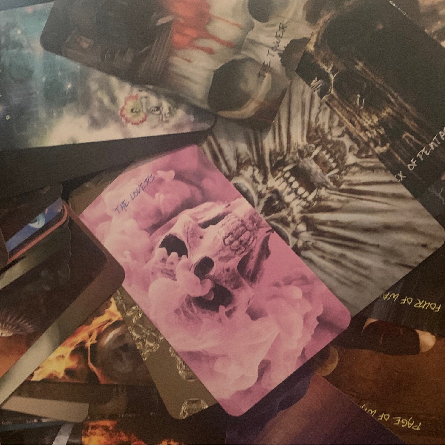 The &quot;Skull Tarot&quot; By Gemini Wolf .