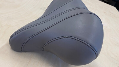 Cloud 9 Bike Seat recovered in Italian Calf Skin Cloud 9 Bike Seat recovered in Italian Calf Skin