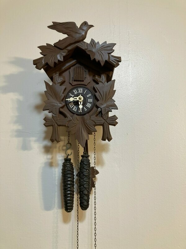 1970s Black Forest 1-day Cuckoo Clock