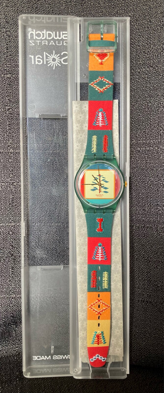 1994 Solar Swatch #GM122 “Poncho”