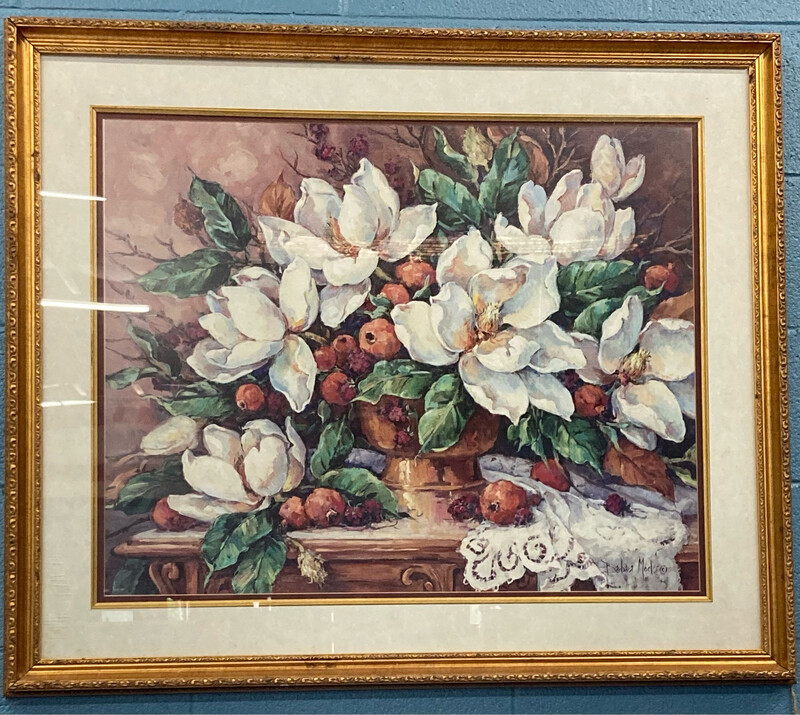 Magnolia Art ‘Enduring Riches’ Signed By Barbara Mock