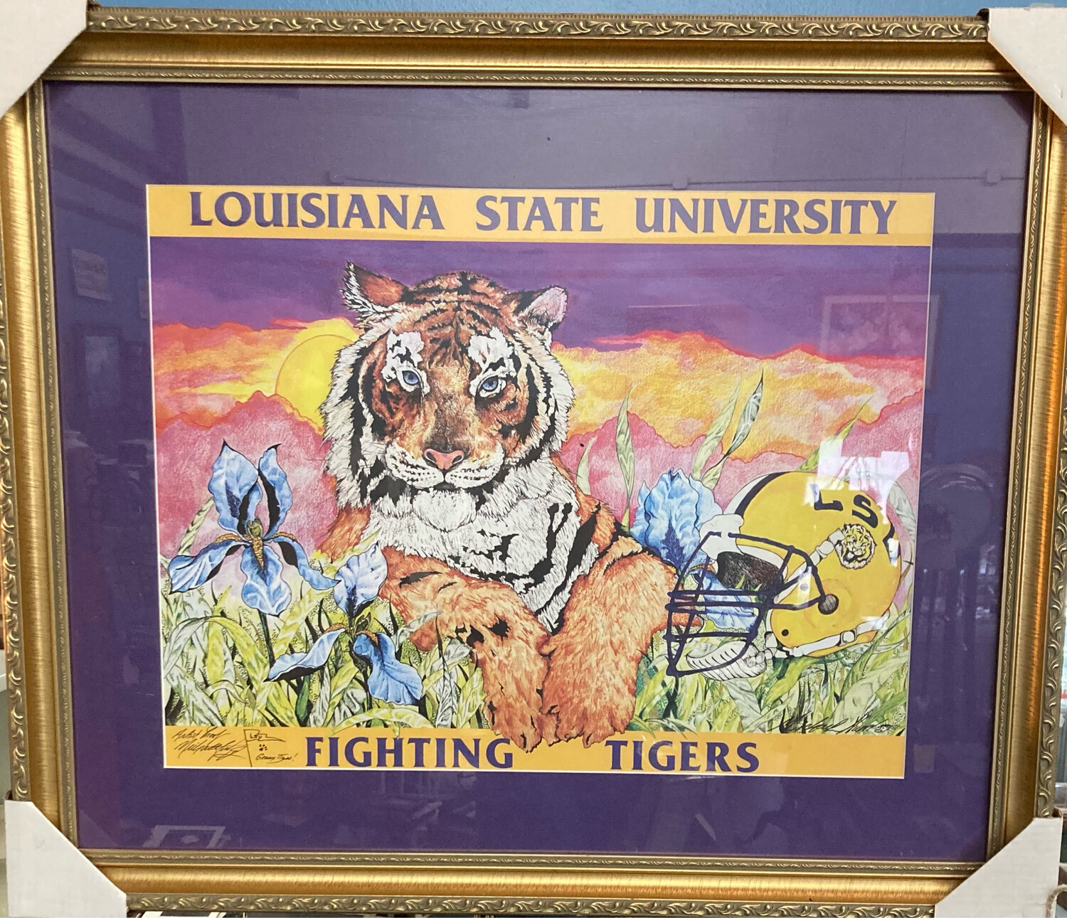 LSU Fighting Tigers Art