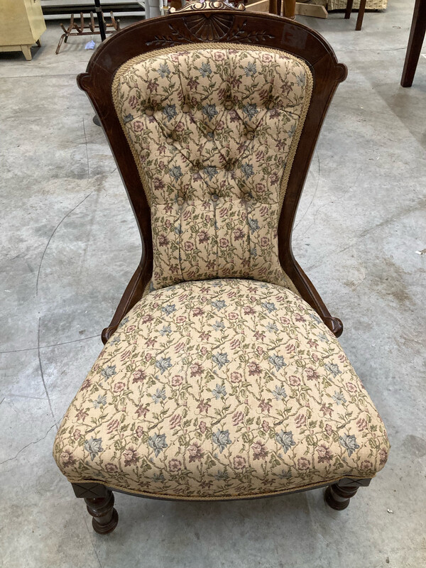 Antique Late 1800’s English Nursing Chair