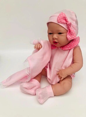 Bebe De Goma, Estilo Realista, Reborn, Renacida, 40 Cm. Ropa