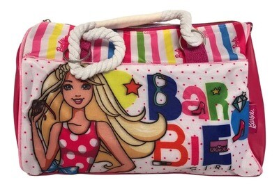 Bolso Bandolera Cartera Infantil Playero Barbie Original