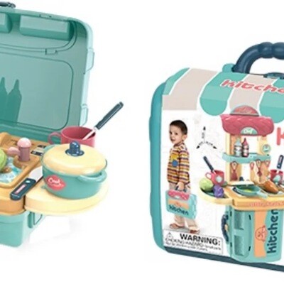 Chef Kitchen Playset in a Case, 36 pcs