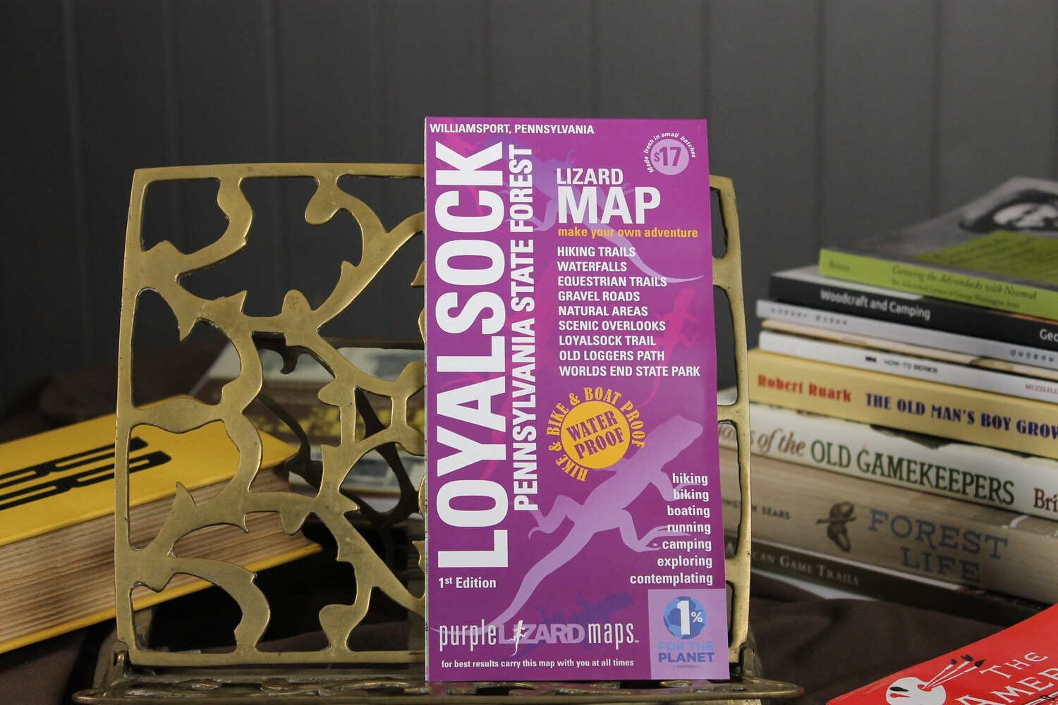 Loyalsock Purple Lizard Map