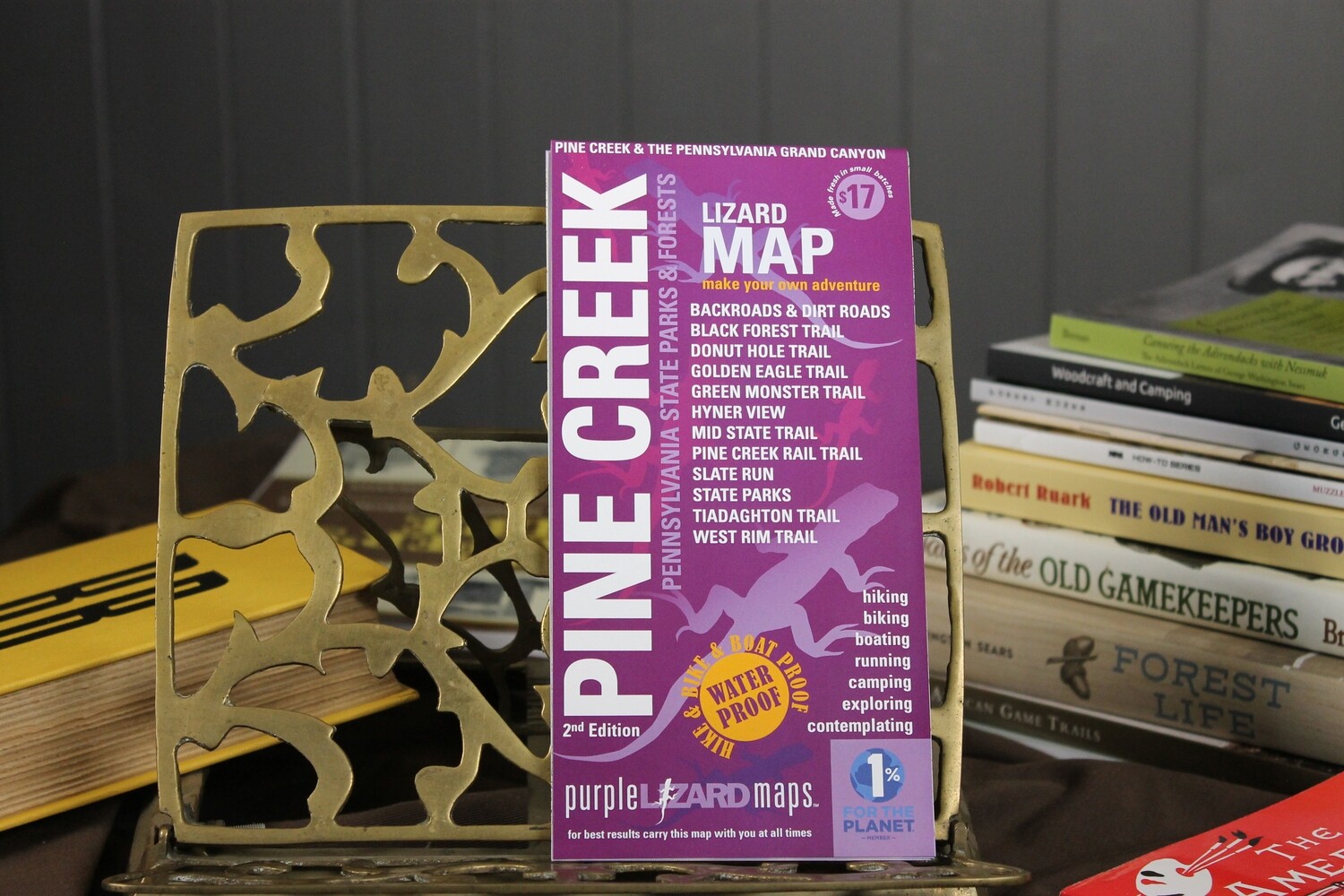 Pine Creek Purple Lizard Map