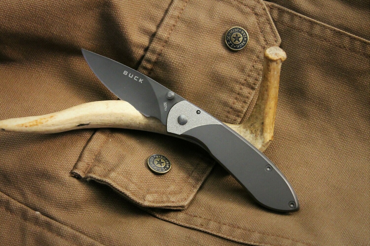 Buck Nobleman Framelock Titanium Knife