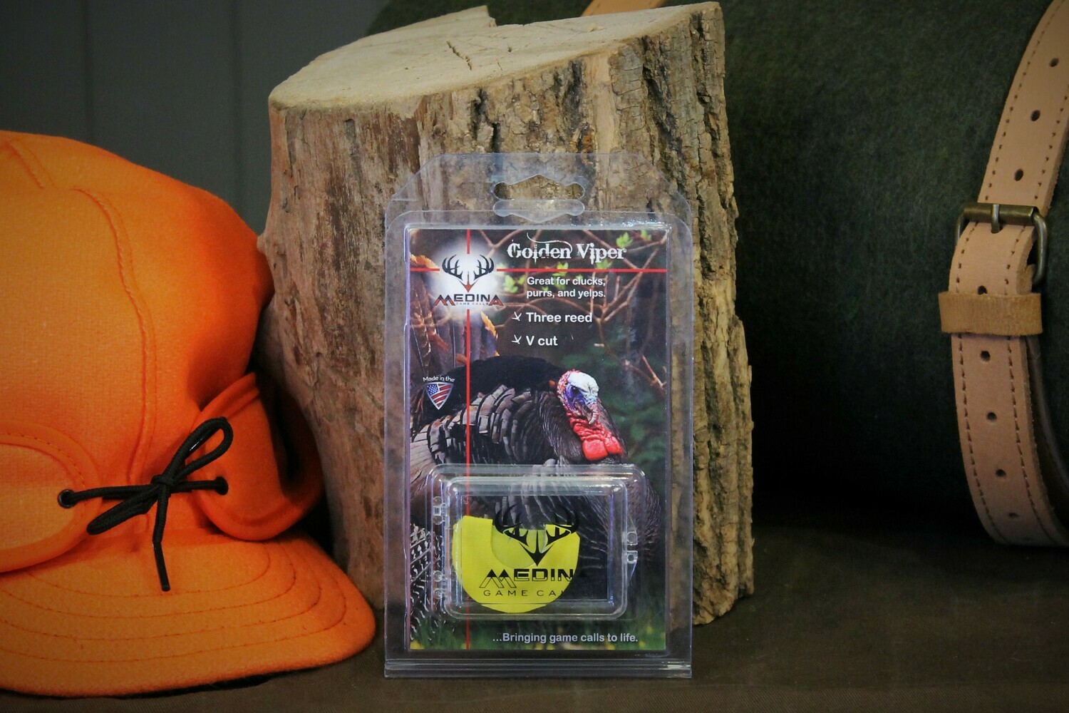 Golden Viper Medina Turkey Call