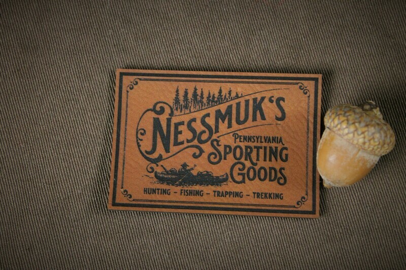 Nessmuk Leatherette Patch