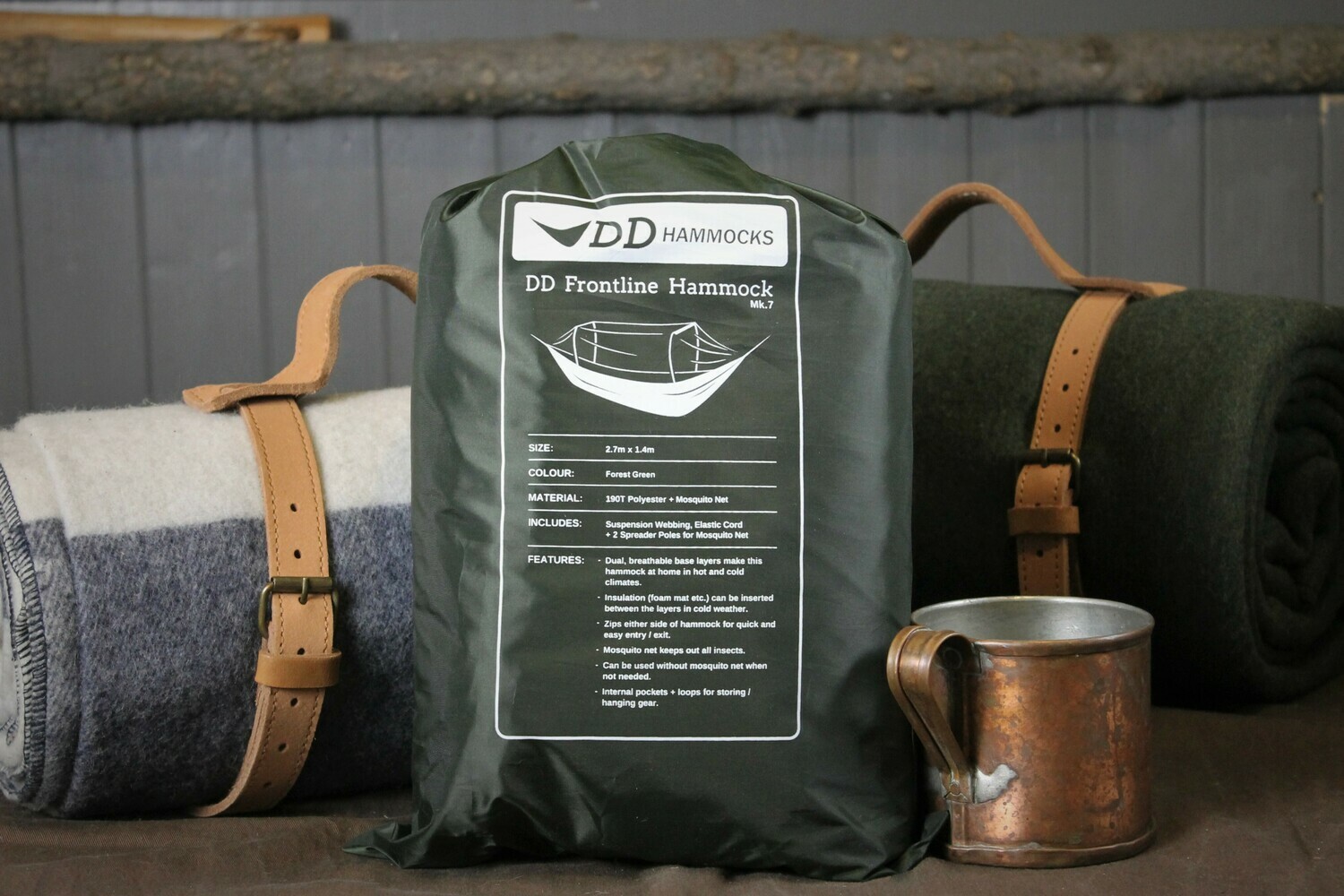 DD Frontline Hammock in Olive Green