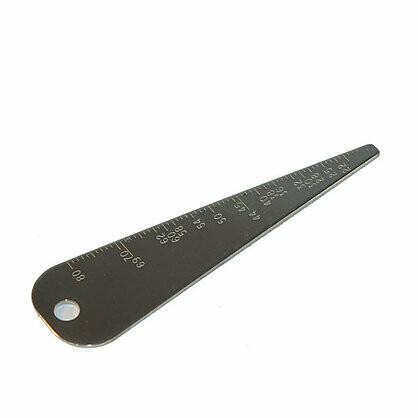 TDC Old Time German Silver Bore Gauge